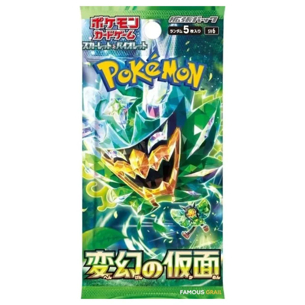 Pokémon – Box mit 30 Boostern – Maske der Veränderung [SV6] – Japanisch