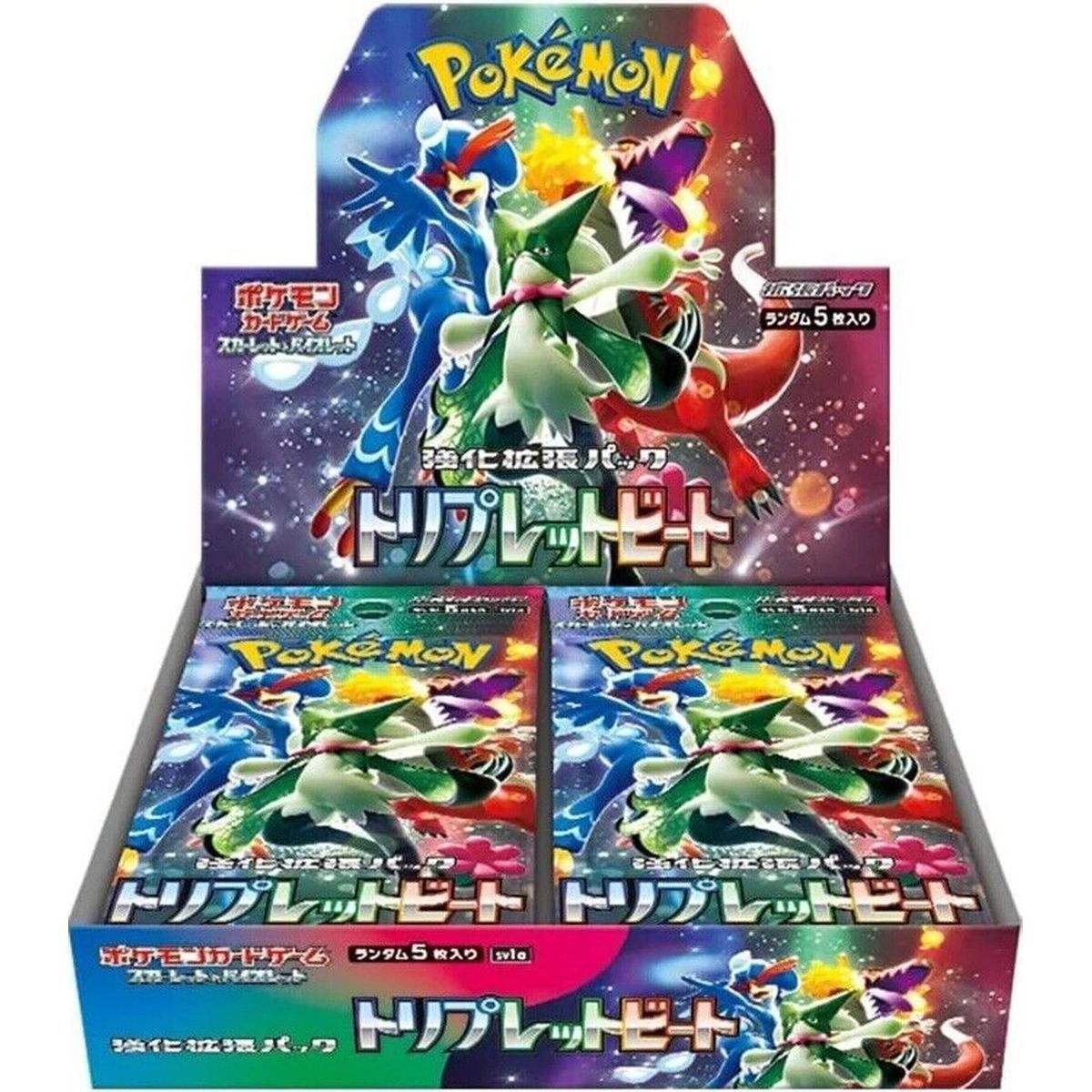 Pokémon – Box mit 30 Boostern – Triple Beat [SV1A] – Japanisch