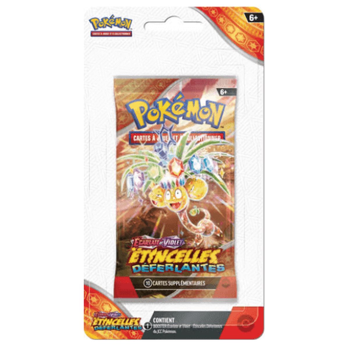 Pokémon – Booster-Blister – Scharlachrot und Violett – Surging Sparks [EV08 – SV08] – FR