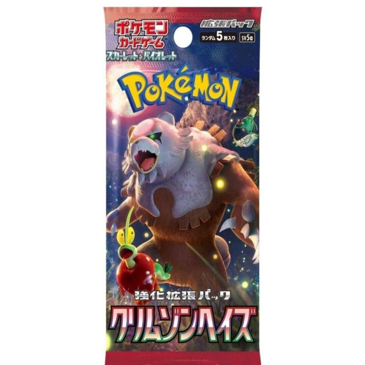 Item Pokémon – Booster – Crimson Haze [SV5a] – JP