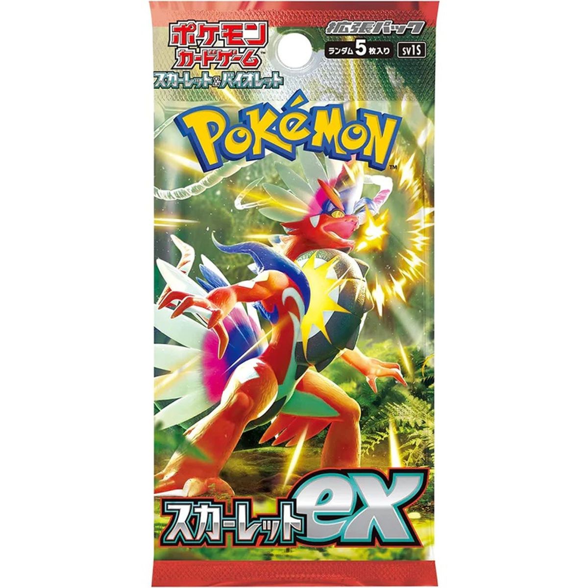 Pokémon – Booster – Scarlet Ex [SV1S] – JP