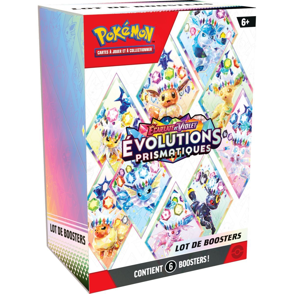 photo Bundle 6 Booster - Scharlachrot und Lila - Prismatic Evolutions - [SV08.5 - EV08.5] - Pokémon - FR