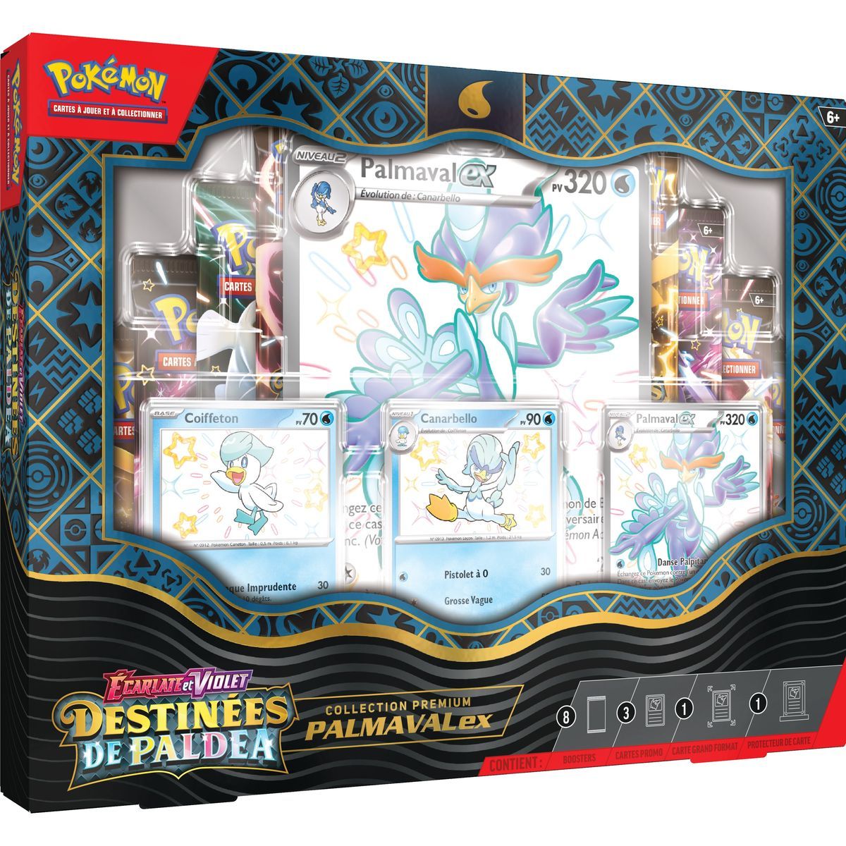 Pokémon – Alakazam EX-Sammelbox – Scharlachrot und Lila – Paldea's Fate – [SV04.5 – EV04.5] – FR
