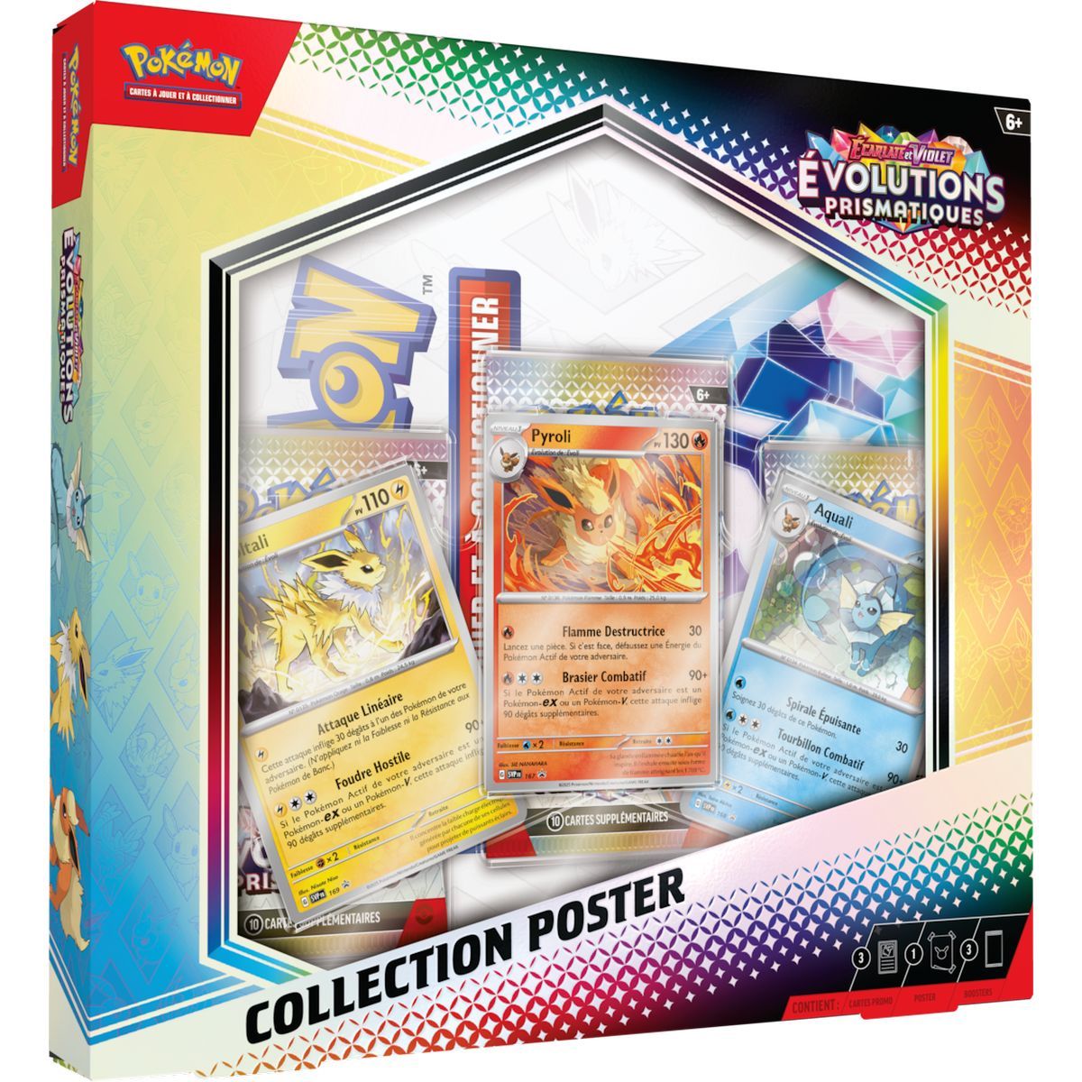 photo Pokémon – Poster-Sammelbox – Scarlet und Purple: Prismatic Evolutions – [SV08.5 – EV08.5] – FR