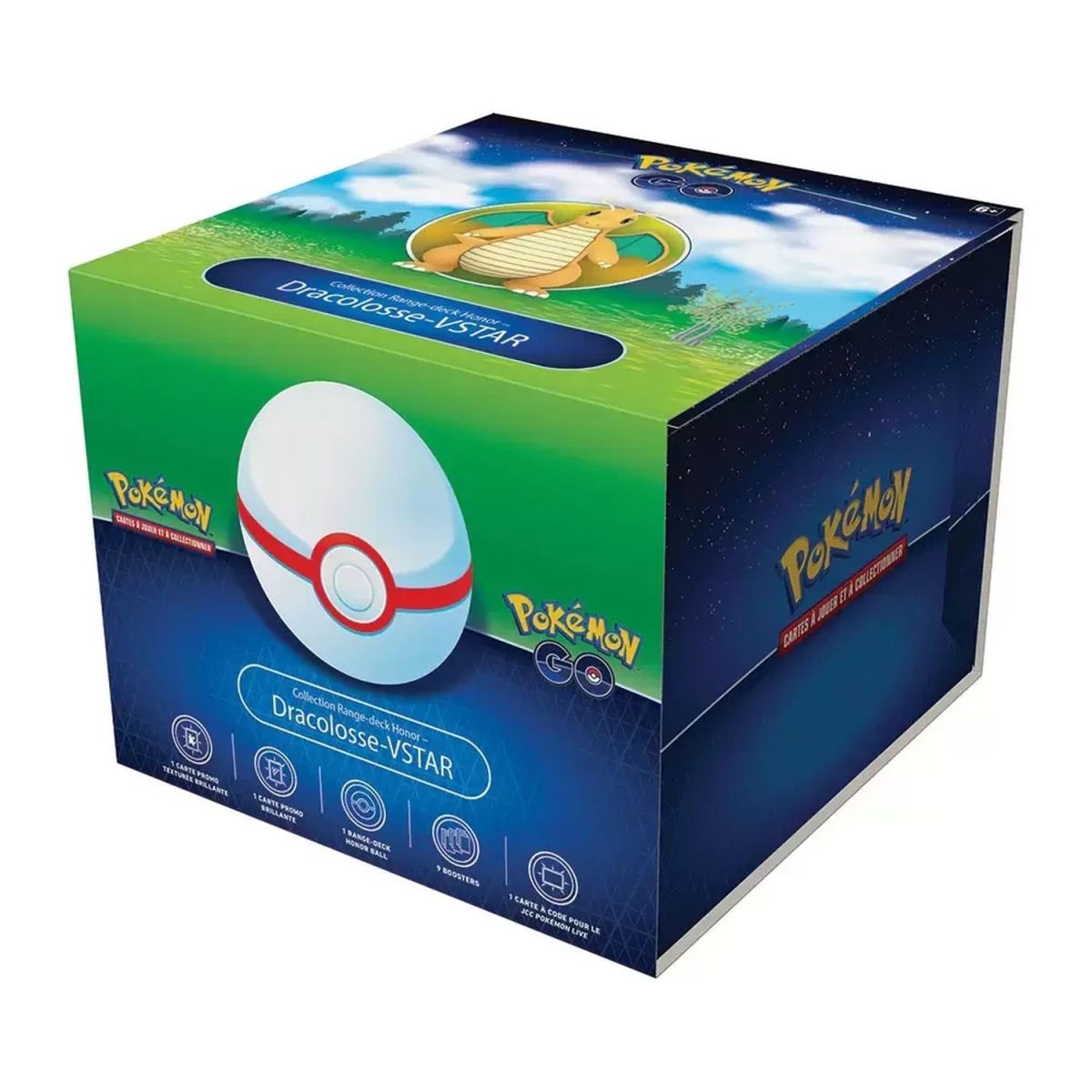 Item Pokémon – Honor Dragonite Range-Deck Collection Box – Pokémon Go [EB10.5] – FR