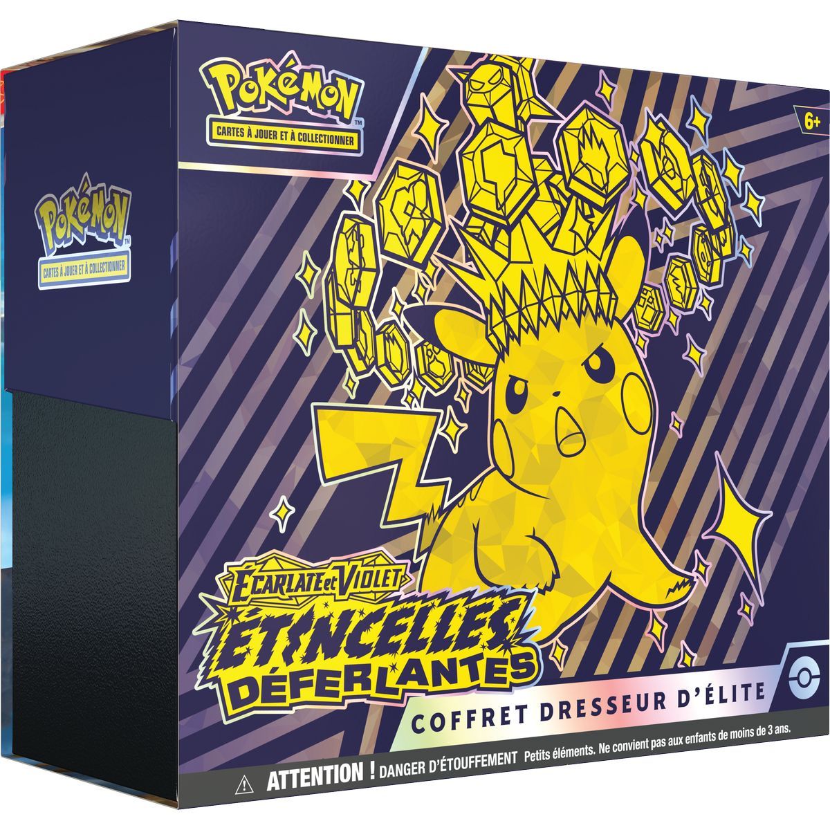 Pokémon – ETB-Elite-Trainer-Box – Scharlachrot und Lila – Surging Sparks [SV8][EV08] – FR