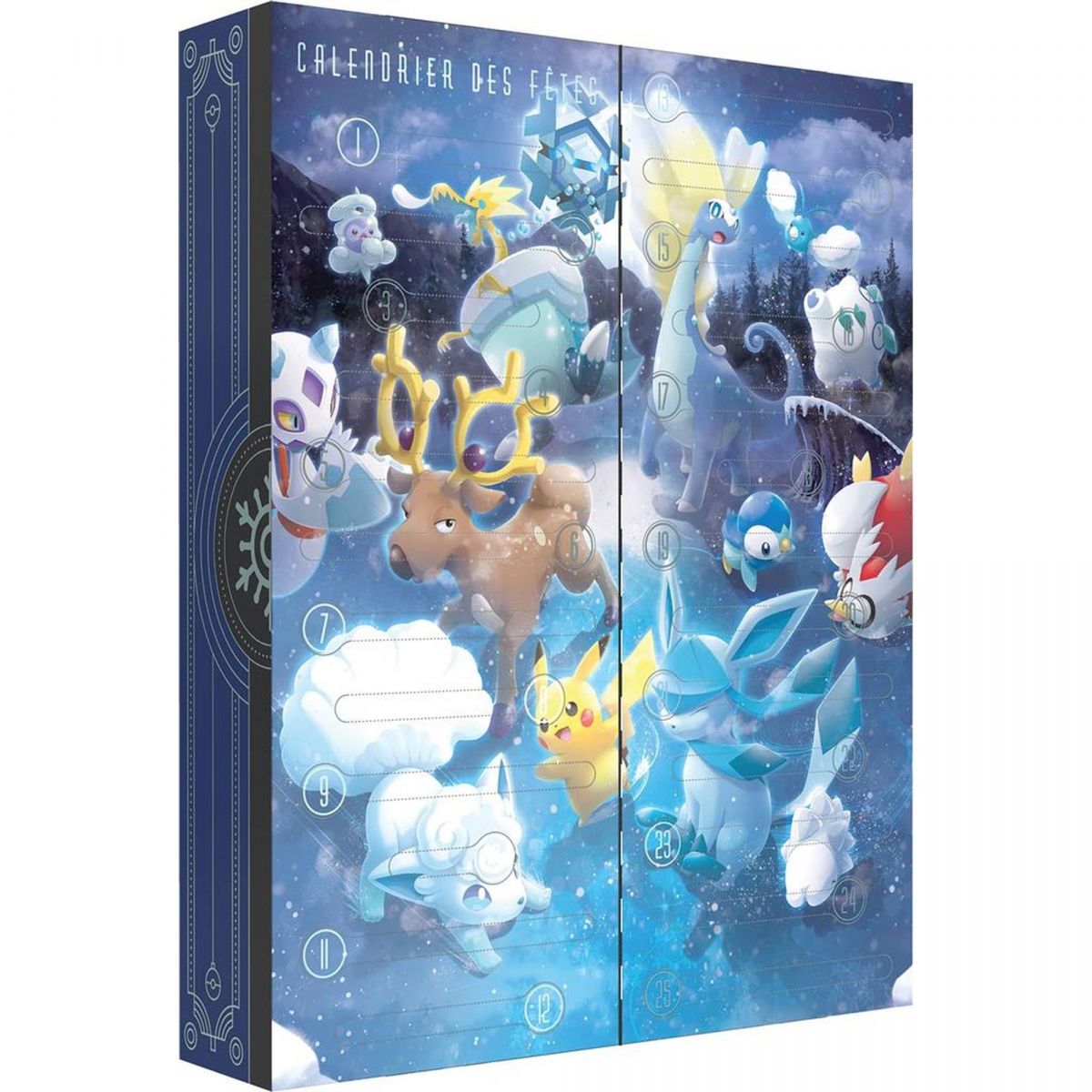 Pokémon - Box - Scharlachrot und Violett - Feiertagskalender 2023 - FR