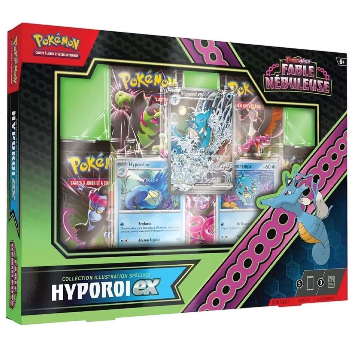 Pokémon – Scarlet and Purple Box: Fable Nebula Hyporoi-EX – [SV06.5 – EV06.5] – FR