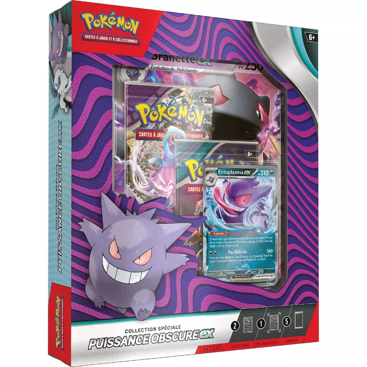 Pokémon – Box – Spezialkollektion: Dark Power EX – Gengar & Absol – FR