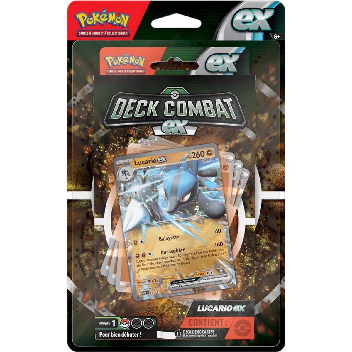 Pokémon – Combat Deck EX – Lucario Ex – FR