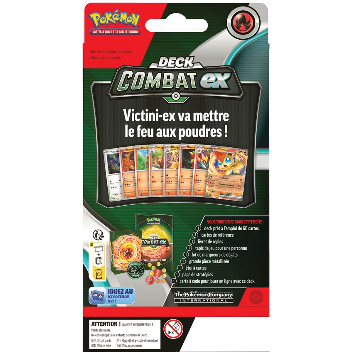 Pokémon – Combat Deck EX – Victini Ex – FR