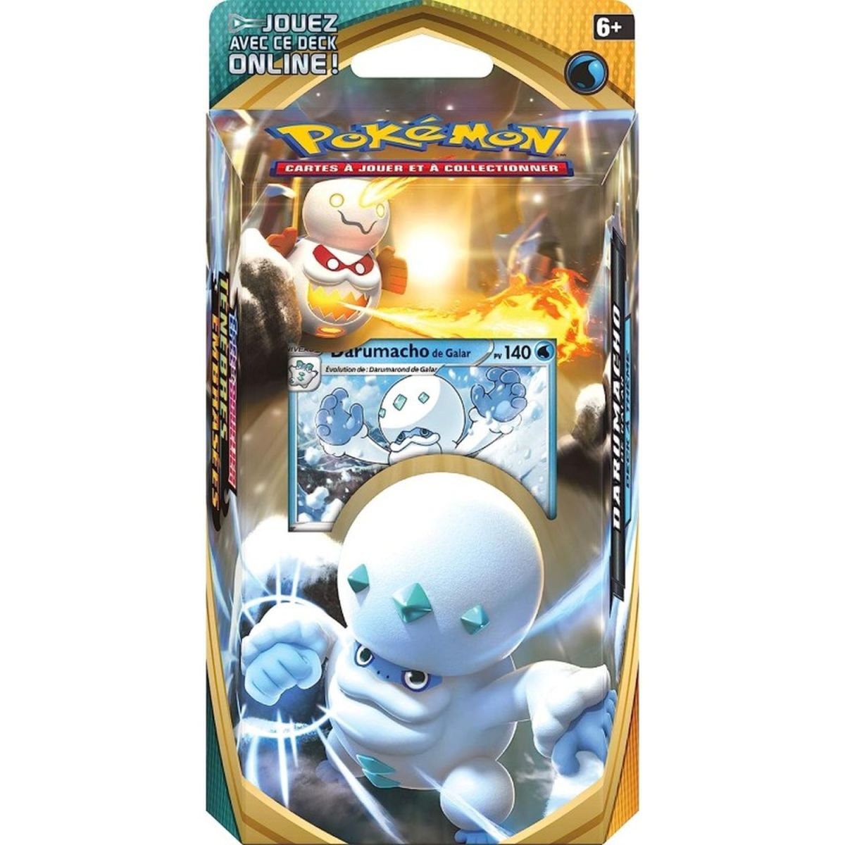 Pokémon – Starter Deck – Galar Darumacho – Darkness Ablaze [EB03] – FR