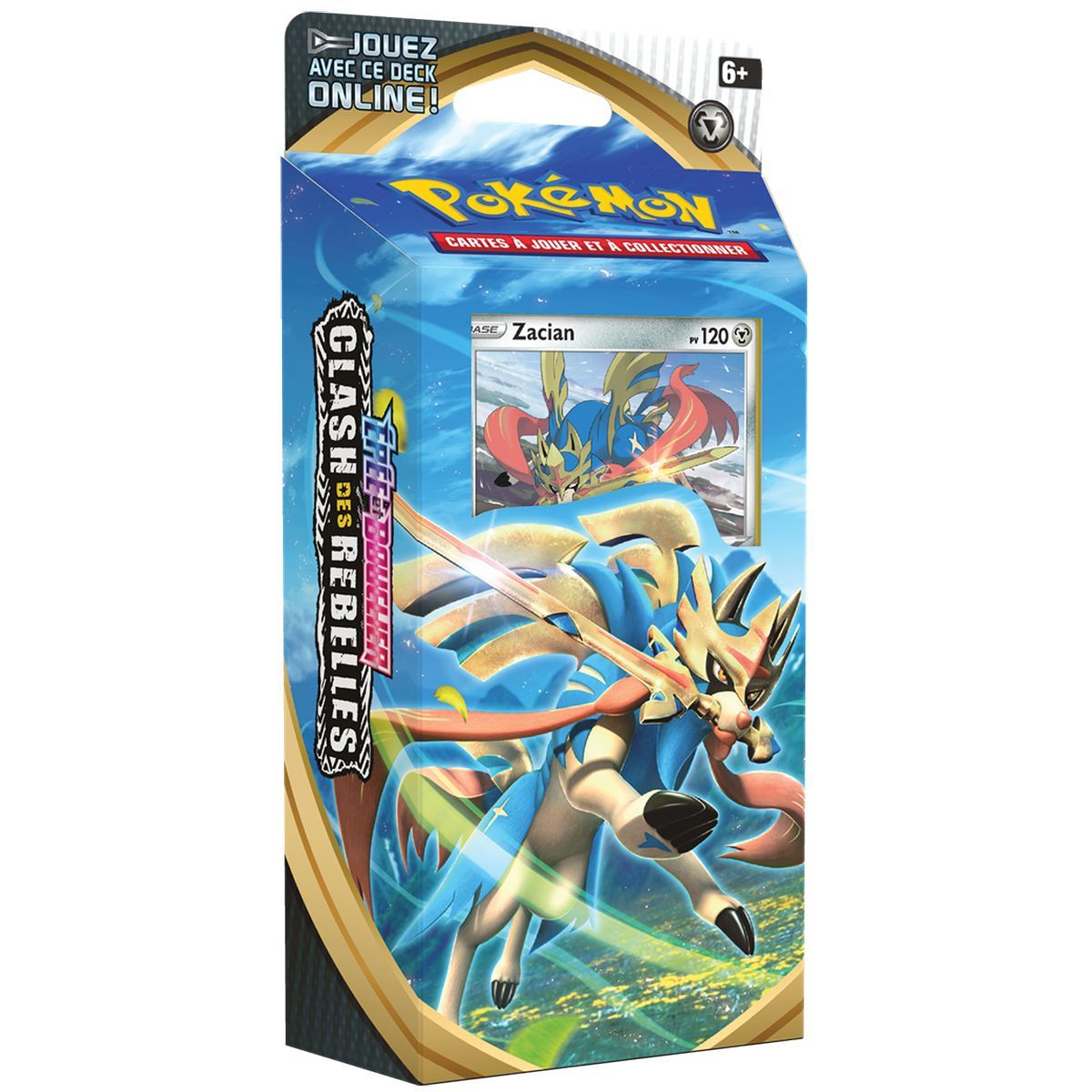 Pokémon - Starter Deck - Zacian - Rebel Clash [EB02] - FR