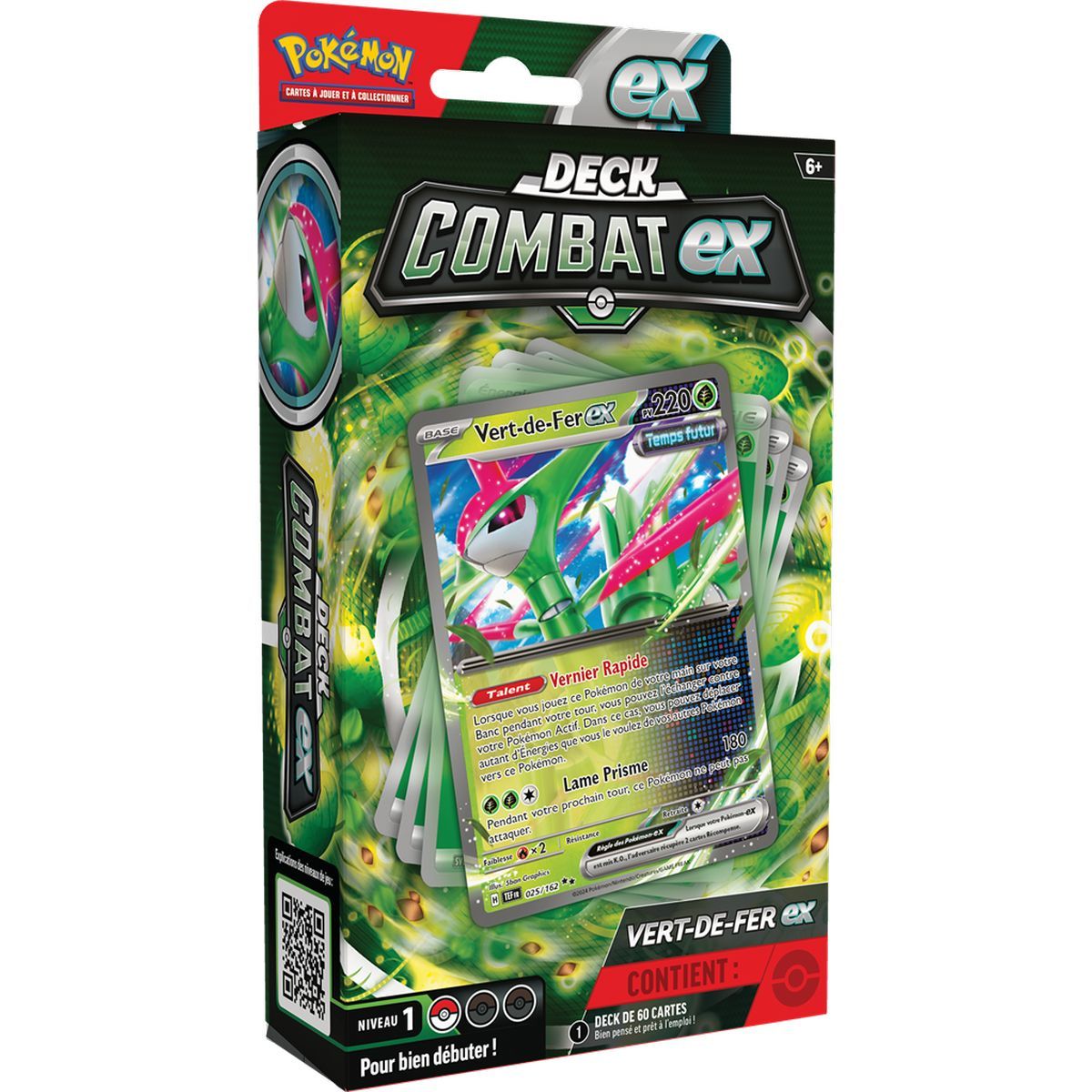 Pokémon – Vorgefertigte Decks – Kampfdeck – Vert-de-Fer EX FR