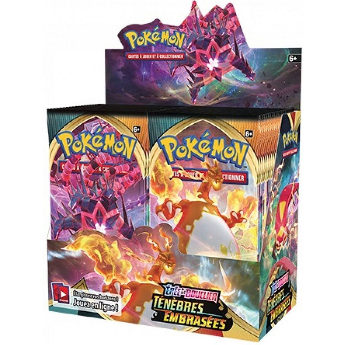 Item Pokémon – Display – Box mit 36 Boostern – Darkness Ablaze [EB03] – FR