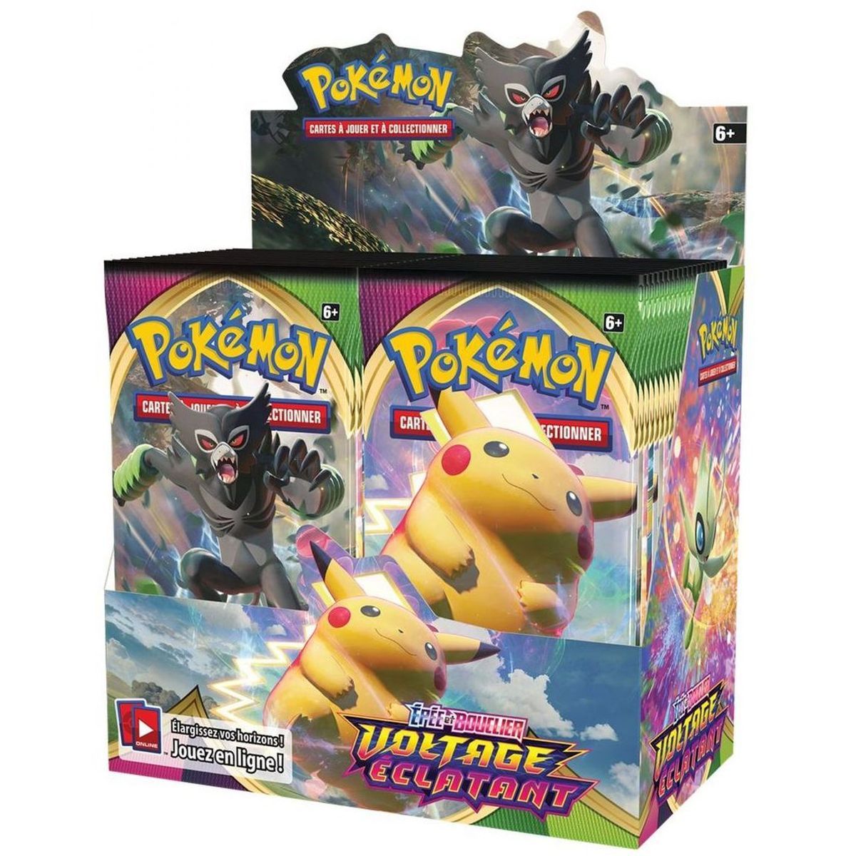 Item Pokémon – Display – Box mit 36 Boostern – Bursting Voltage [EB04] – FR