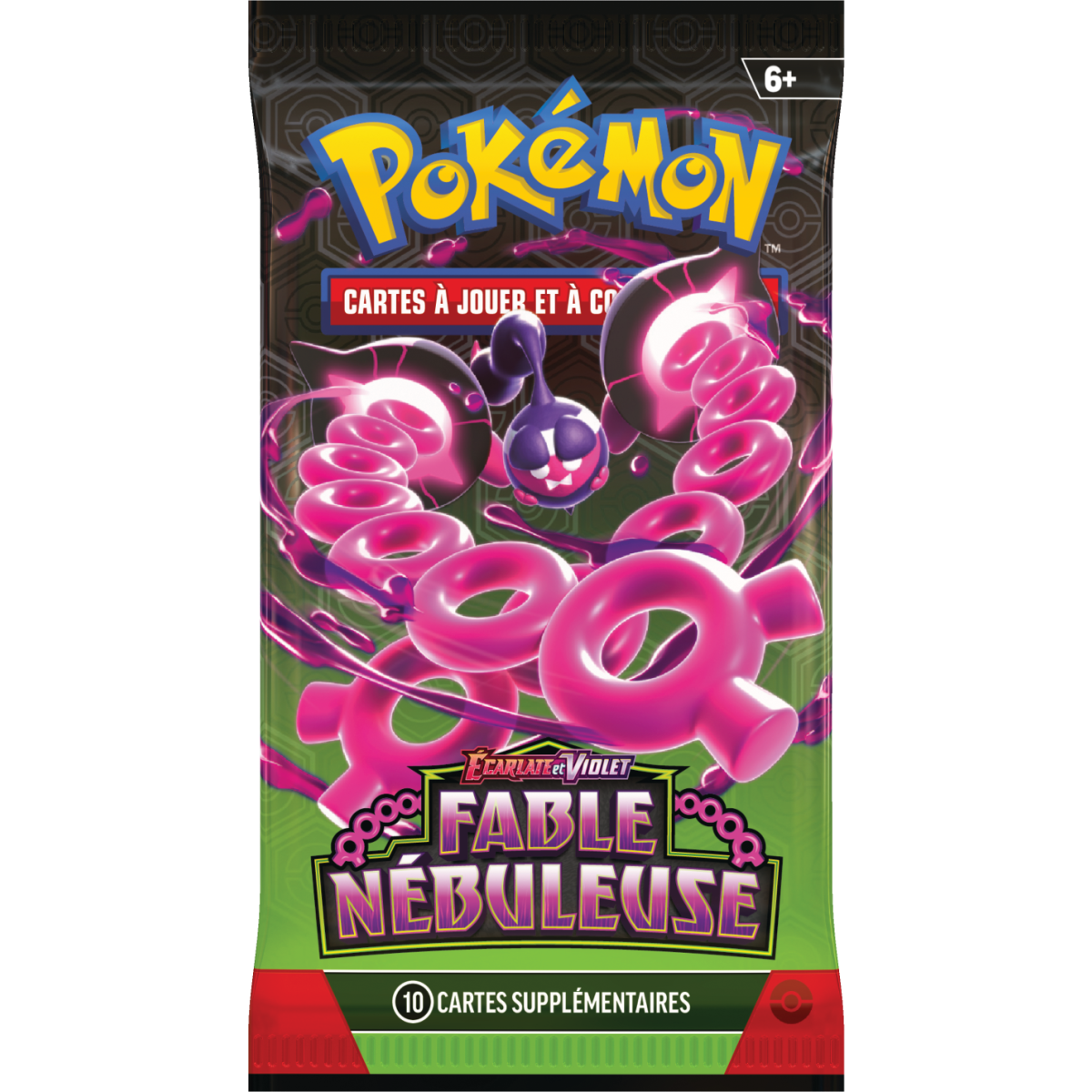 Pokémon – Set mit 10 Bundle-Boxen und 6 Boostern – Scharlachrot und Lila – Fable Nebula – [SV06.5 – EV06.5] – FR