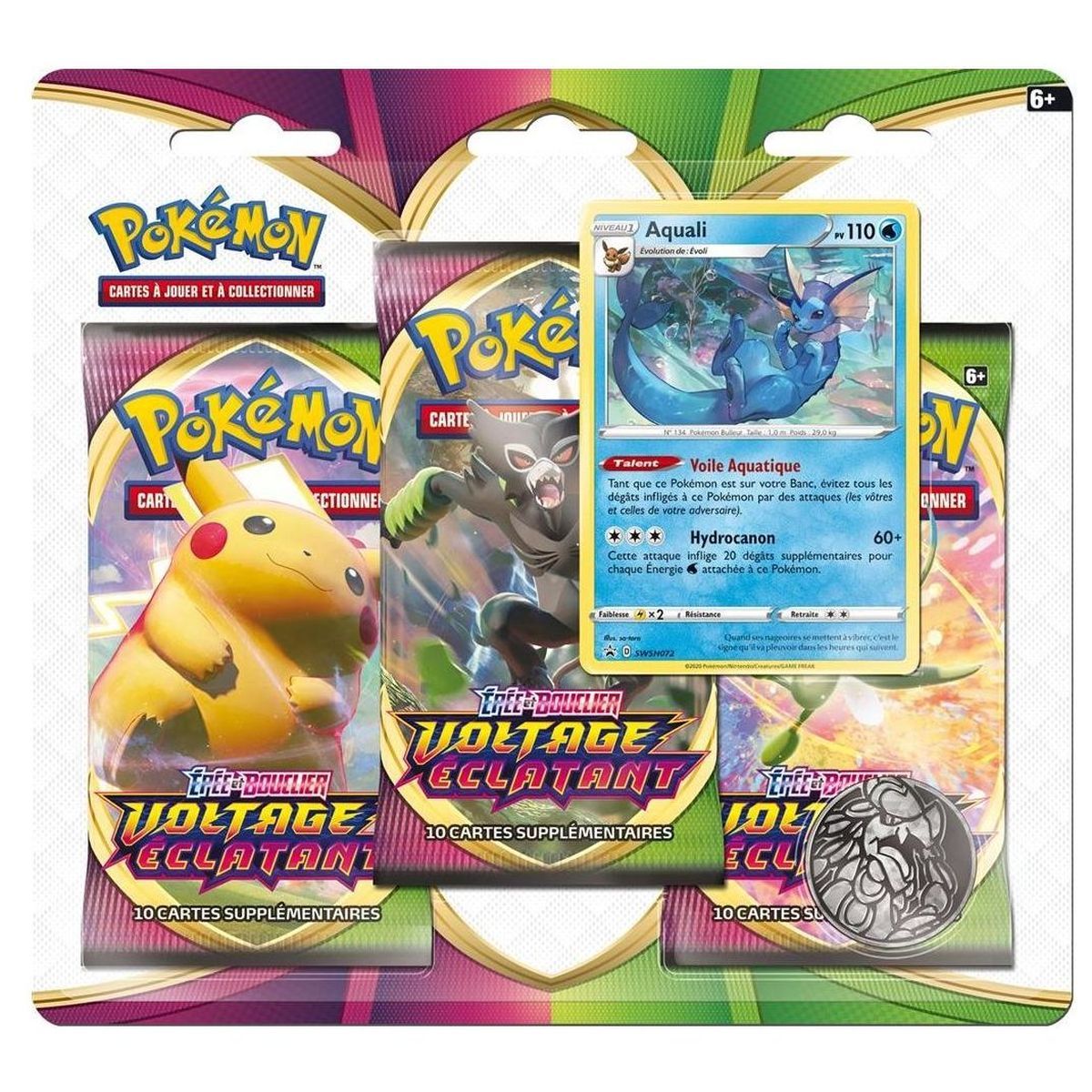 Pokémon – Tri-Pack – Bursting Voltage [EB04] – Larméléon / Aquali – FR