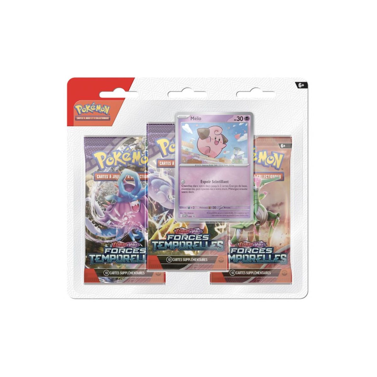 Item Pokémon – Tri-Pack – Melo / Motorizard – Scarlet und Violet – Temporal Forces [SV5][EV05] – FR