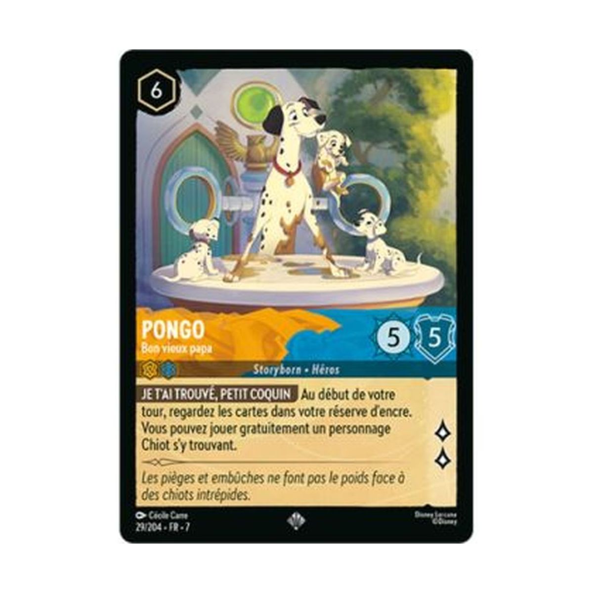 Pongo, Good Old Dad – 29/204 – ARI – Archazia Island – Super Rare – Französisch