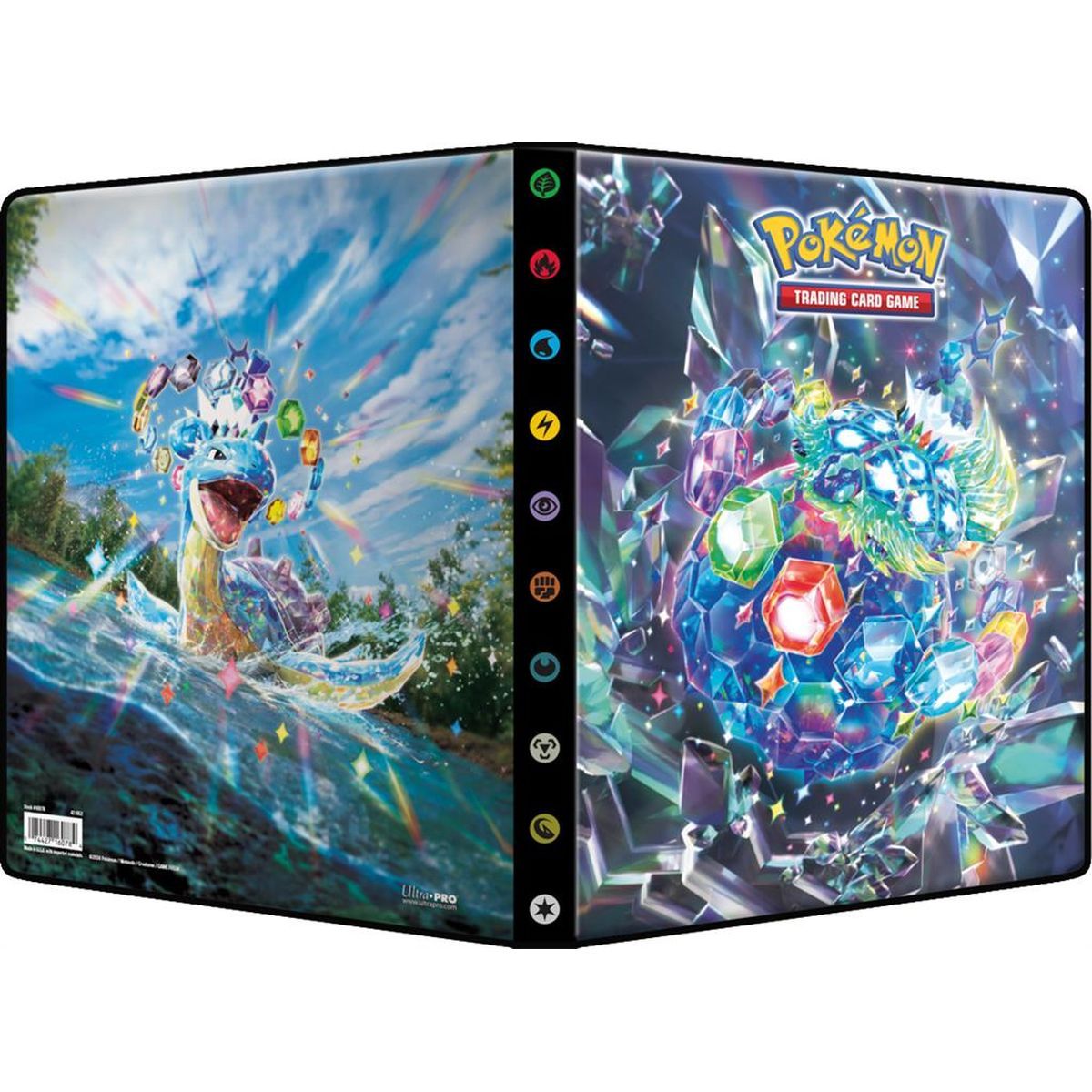 Pokemon-Portfolio – EV07 Stellar Crown – Portfolio 252 Karten