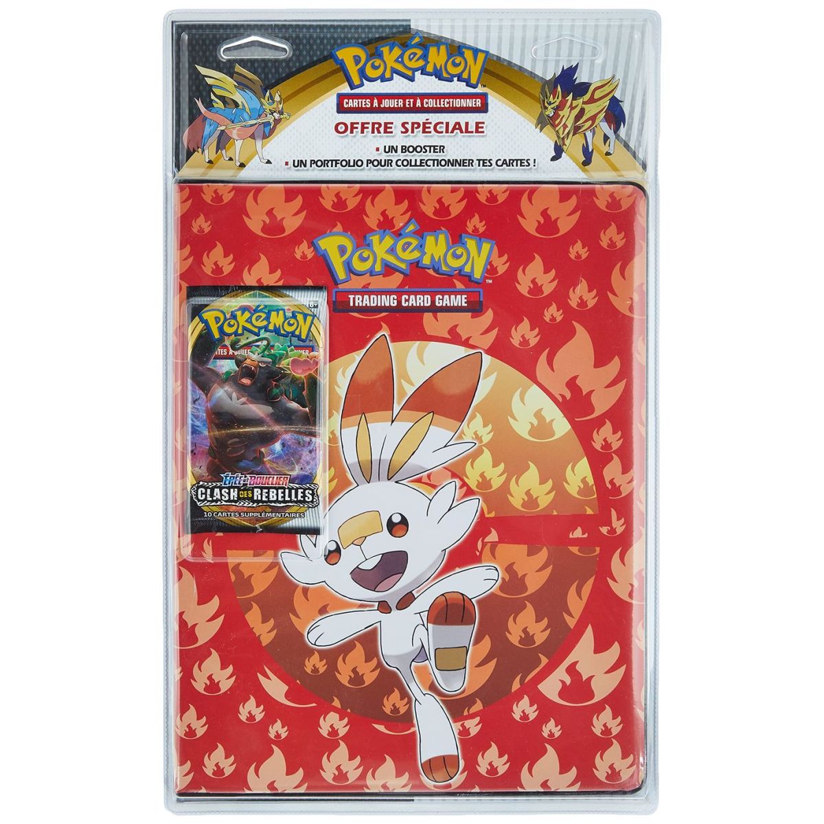 Portfolio – Pokémon – 180 Slots + 1 Rebel Clash Booster [EB02] – FR