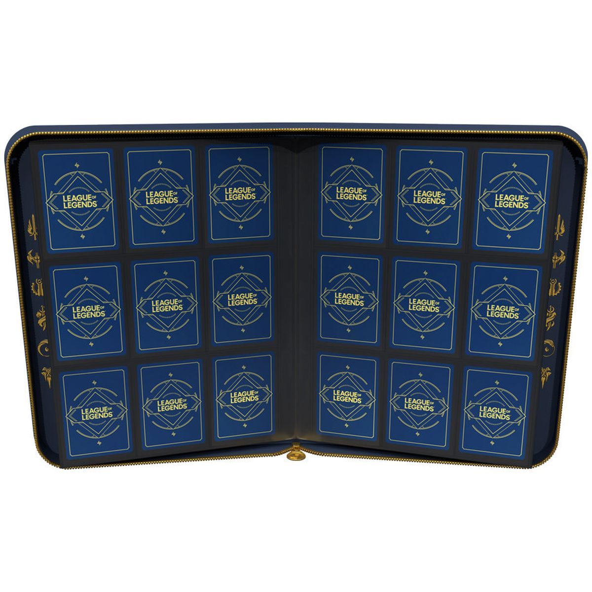 Pro-Binder Premium mit Reißverschluss – Sammlerordner Legacy – 360 Fundorte – Riftbound League of Legends TCG