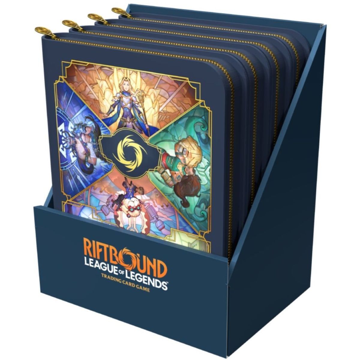 Pro-Binder Premium mit Reißverschluss – Sammlerordner Legacy – 360 Fundorte – Riftbound League of Legends TCG