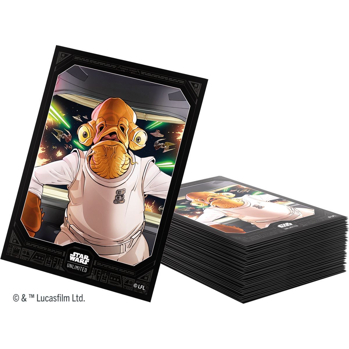 Kartenhüllen - Standard - Admiral Ackbar - Star Wars: Unlimited - Gamegenic (60)