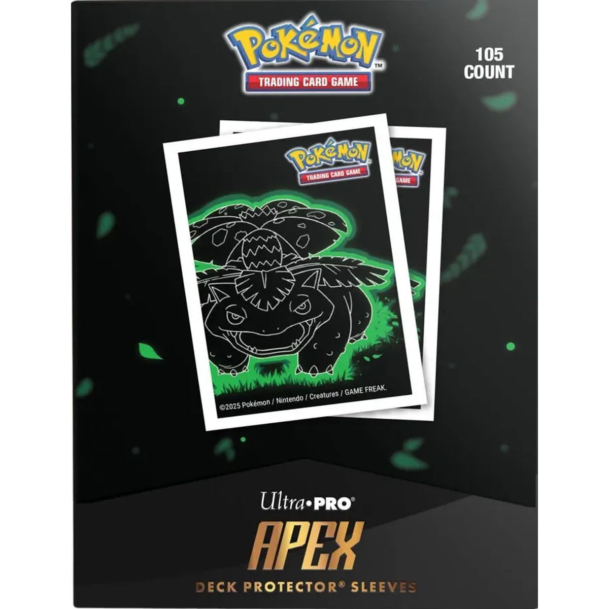 Kartenhüllen - Standard - Neon Apex Deck Protector: Bisaflor - Ultra Pro - Pokemon (105)
