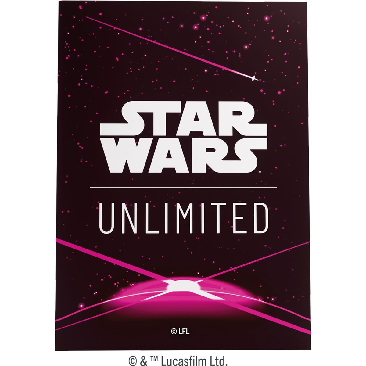 Kartenhüllen - Standard - Magentafarbenes Logo auf der Rückseite - Star Wars: Unlimited - Gamegenic (60)