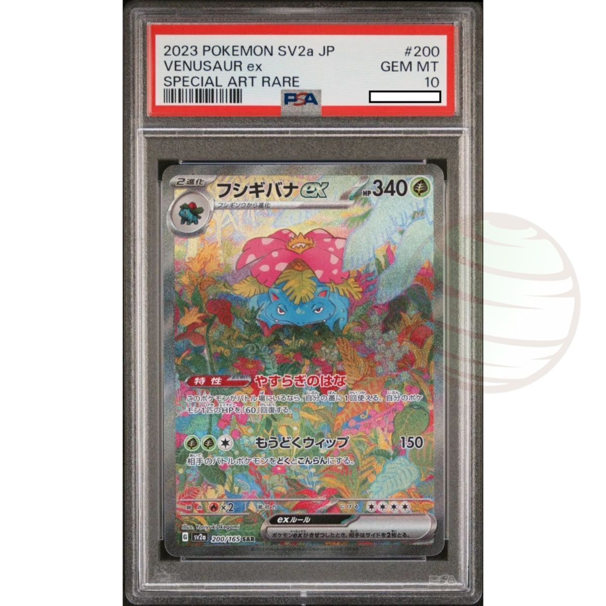 [PSA 10 – Gem Mint] – Graded Card – Venusaur 200/165 SV2a Pokemon 151 – 2023 – Pokémon – Japanisch