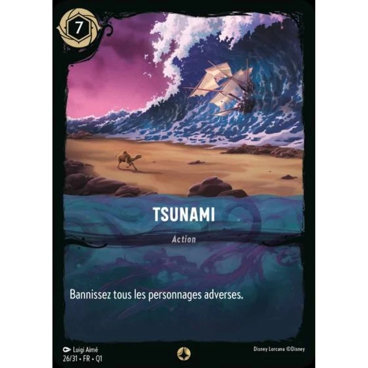 Tsunami – 26/31 – QU1 – Quest of the Illuminators – Bedrohung aus der Tiefe – Szenario – Französisch