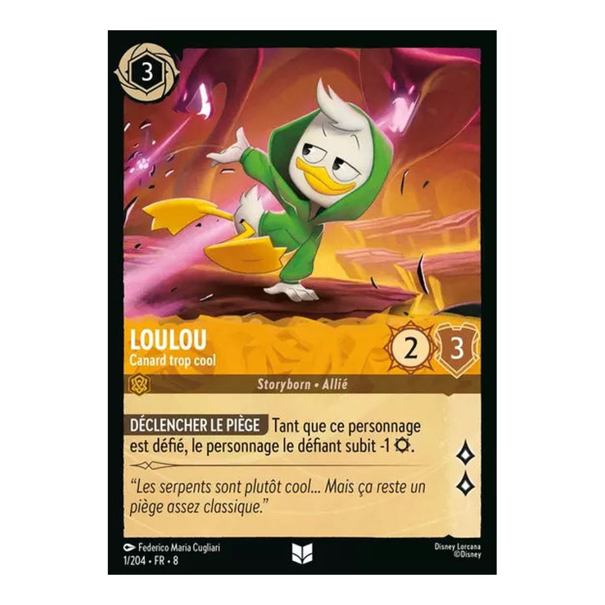 Loulou, die coole Ente – 1/204 – ROJ – Die Herrschaft des Dschafar – Brillant – Premium – Französisch