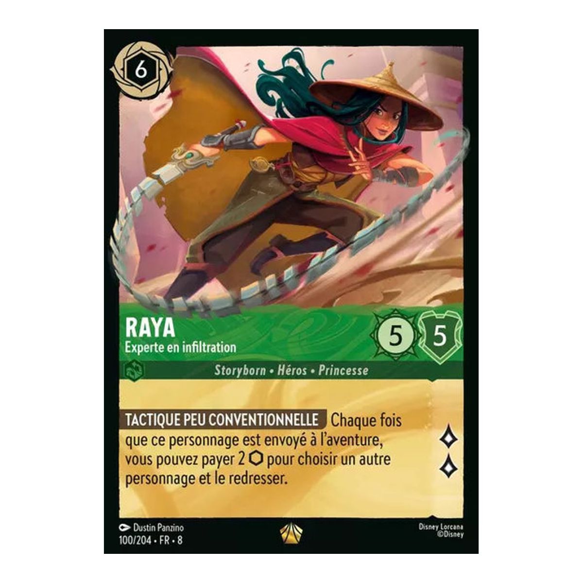 Raya, Infiltrationsexpertin – 100/204 – ROJ – Die Herrschaft Jafars – Legendär – Französisch