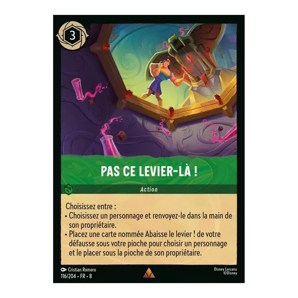 Nicht dieser Hebel! - 116/204 - ROJ - Die Herrschaft Jafars - Brillant - Premium - Französisch