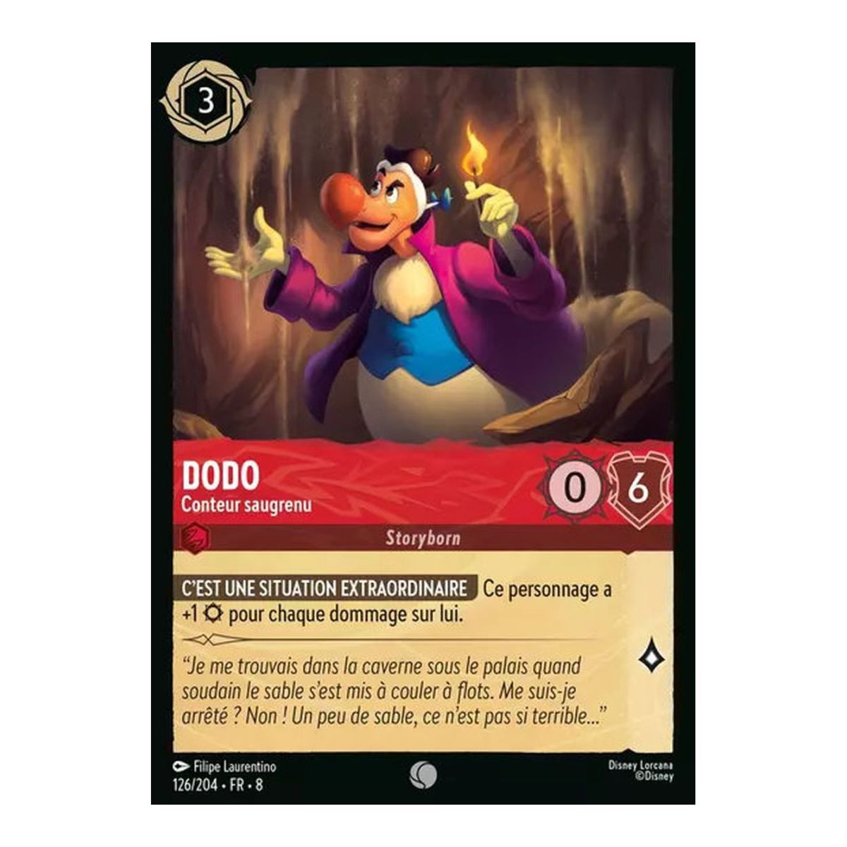 Dodo, der absurde Geschichtenerzähler – 126/204 – ROJ – Die Herrschaft Jafars – Glänzend – Premium – Französisch