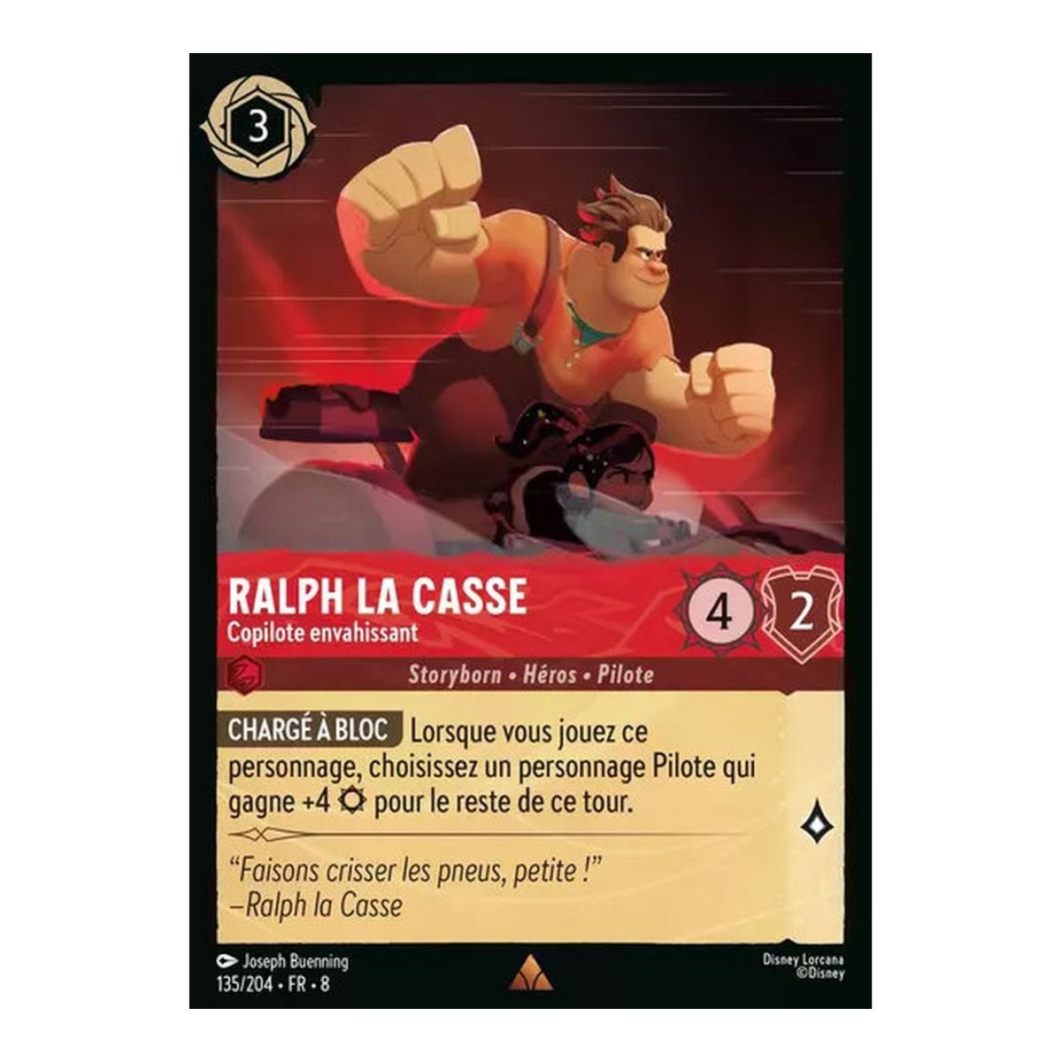 Wreck-It Ralph, Invasiver Co-Pilot - 135/204 - ROJ - Die Herrschaft des Dschafar - Selten - Französisch