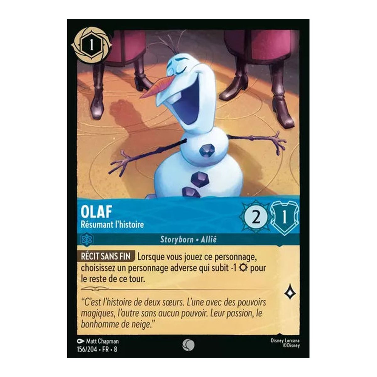 Olaf, Zusammenfassung der Geschichte – 156/204 – ROJ – Die Herrschaft Jafars – Common – Französisch