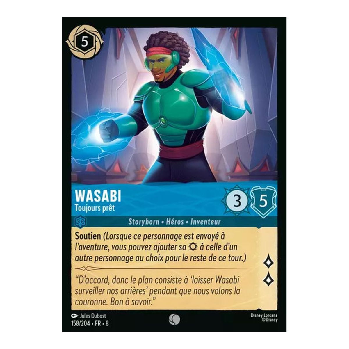 Wasabi, Always Ready – 158/204 – ROJ – Die Herrschaft Jafars – Common – Französisch