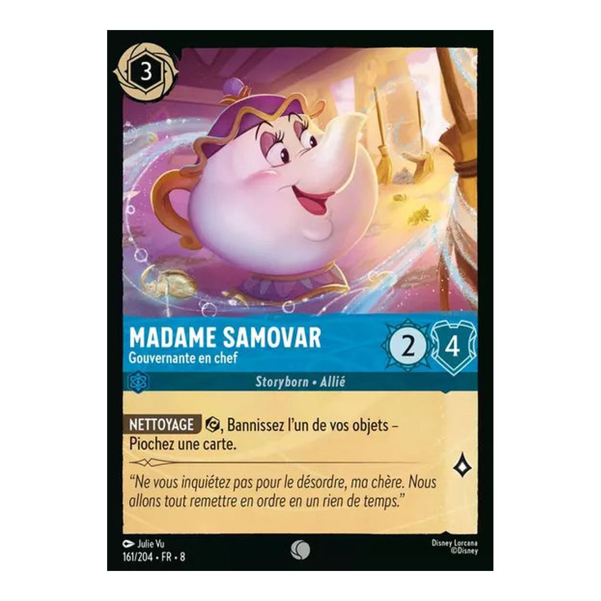 Frau Potts, Obergouvernante – 161/204 – ROJ – Die Herrschaft Jafars – Common – Französisch