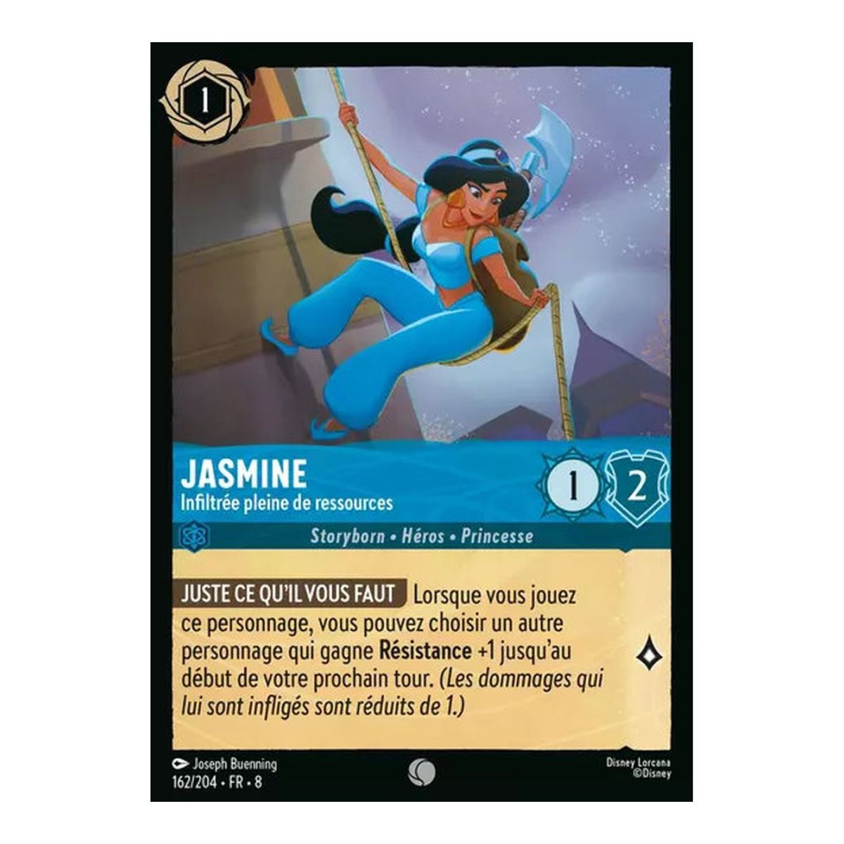 Jasmine, die gerissene Infiltratorin – 162/204 – ROJ – Herrschaft Jafars – Brillant – Premium – Französisch