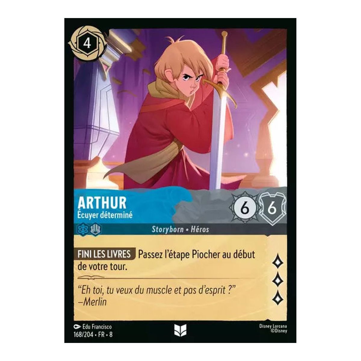 Arthur, der entschlossene Knappe – 168/204 – ROJ – Die Herrschaft Jafars – Brillant – Premium – Französisch