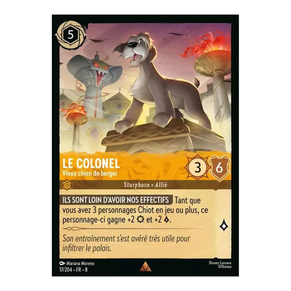 Der Oberst, der alte Schäferhund – 17/204 – ROJ – Die Herrschaft des Dschafar – Brillant – Premium – Französisch