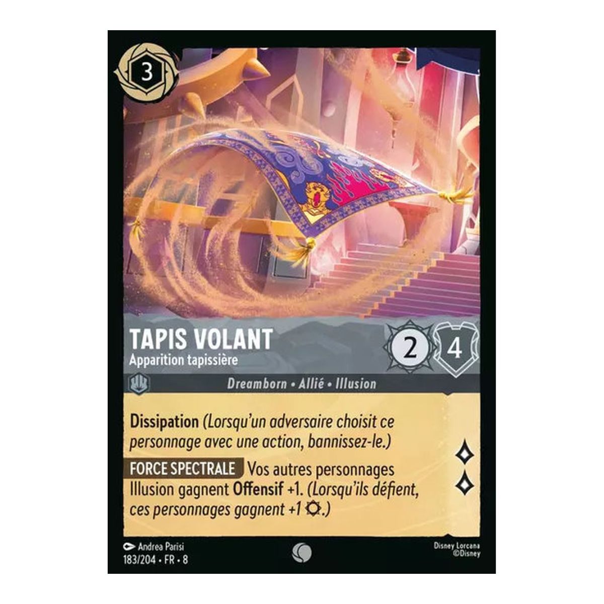 Flying Carpet, Carpet Apparition - 183/204 - ROJ - Die Herrschaft des Dschafar - Glänzend - Premium - Französisch