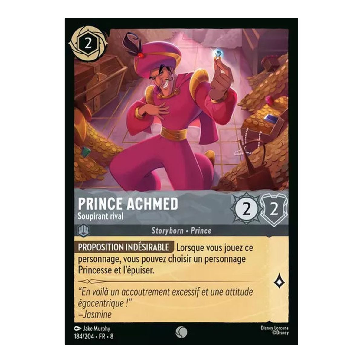 Prinz Achmed, Rivale – 184/204 – ROJ – Die Herrschaft Jafars – Brillant – Premium – Französisch