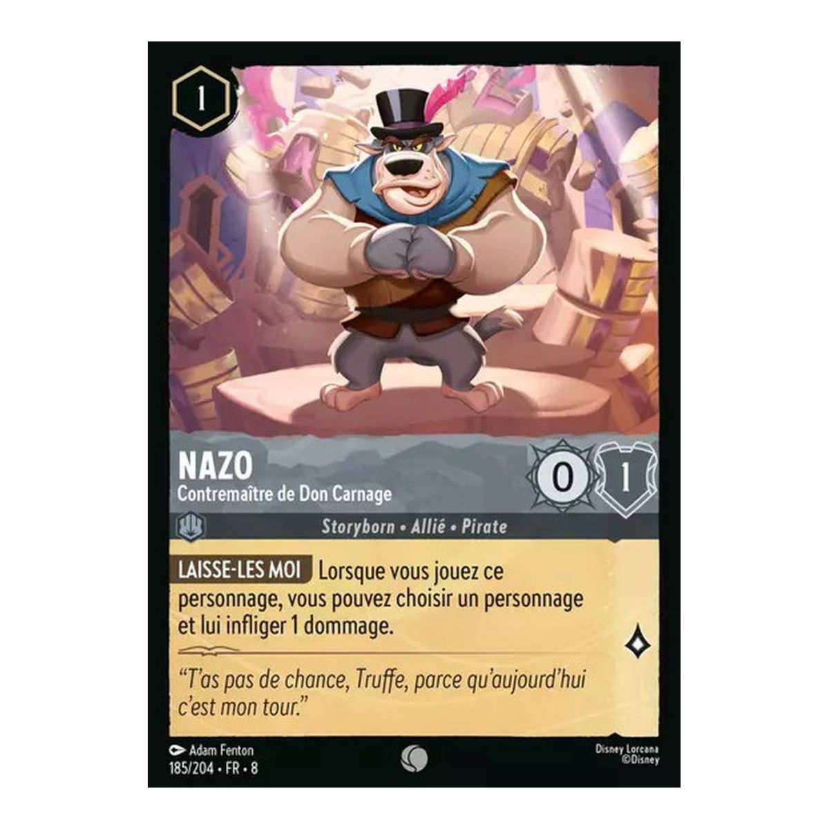 Nazo, Don Carnages Vorarbeiter - 185/204 - ROJ - Die Herrschaft Jafars - Common - Französisch