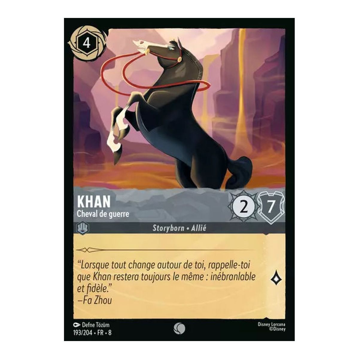 Khan, Kriegspferd – 193/204 – ROJ – Die Herrschaft Jafars – Common – Französisch