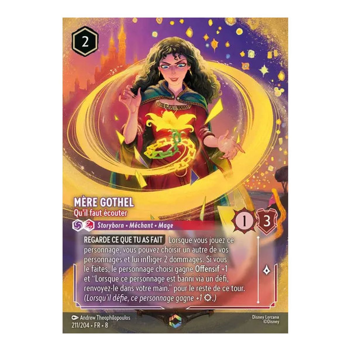 Mutter Gothel, der wir zuhören müssen – 211/204 – ROJ – Die Herrschaft Jafars – Verzaubert – Französisch