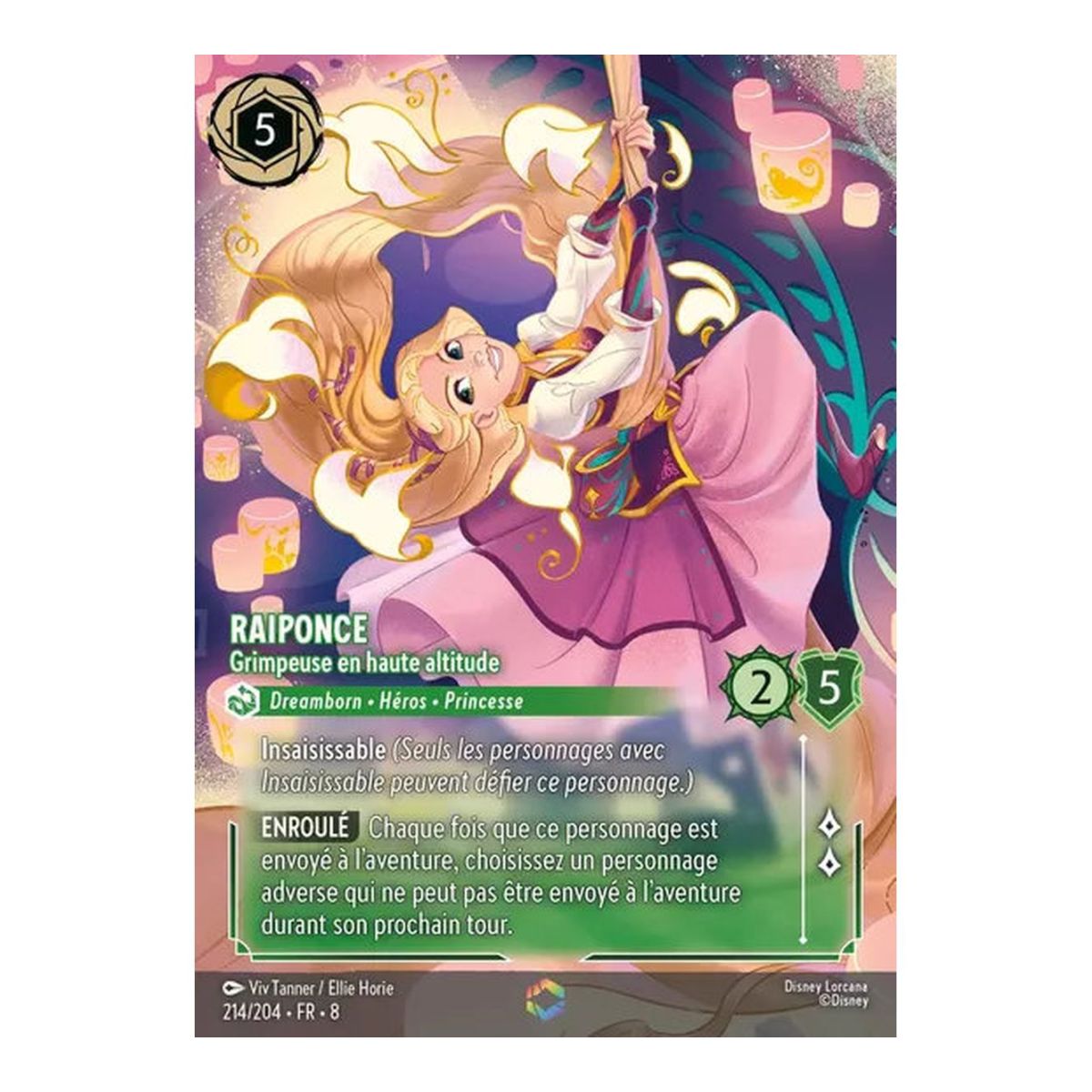 Rapunzel, die Höhenkletterin – 214/204 – ROJ – Die Herrschaft des Dschafar – Verzaubert – Französisch